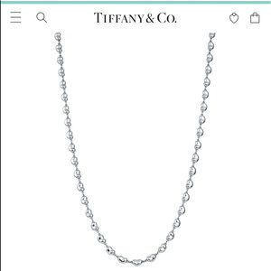Tiffany & Co. Elsa Peretti Design Bean Necklace